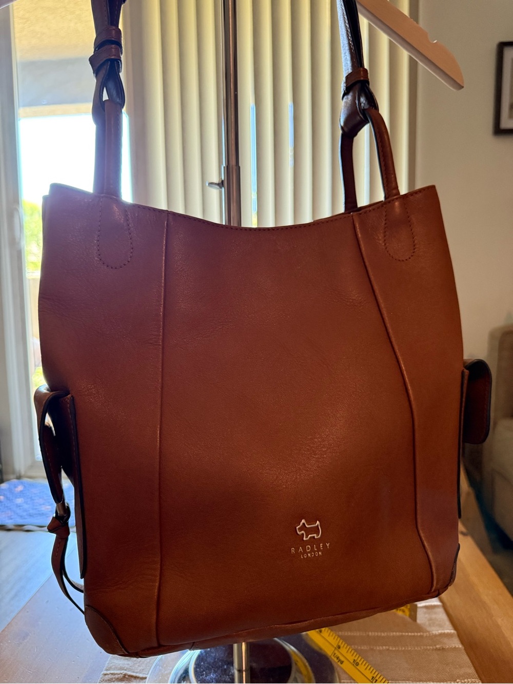 Radley Classic Brown Leather Shoulder Bag